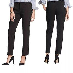 Banana Republic Reegan Career Dark Green Emerald Slim Fit No Wrinkle Pants 8P